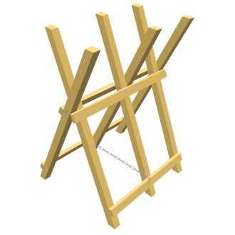 CHEVALET BOIS