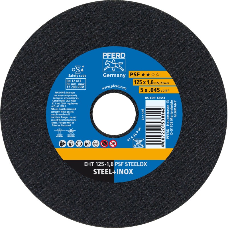 DISQUE A TRONCONNER PSF STEELOX DISQUE A TRONCONNER PSF STEELOX