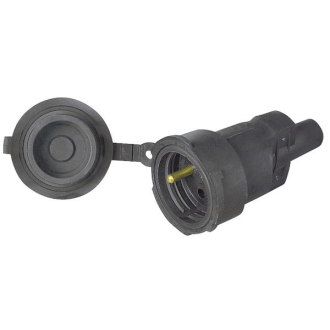 FICHE ET PROLONGATEUR 2P + T - 16 A