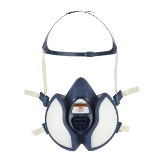 DEMI-MASQUE REUTILISABLE SANS MAINTENANCE 3M A FILTRE INTEGRE SERIE 4000+