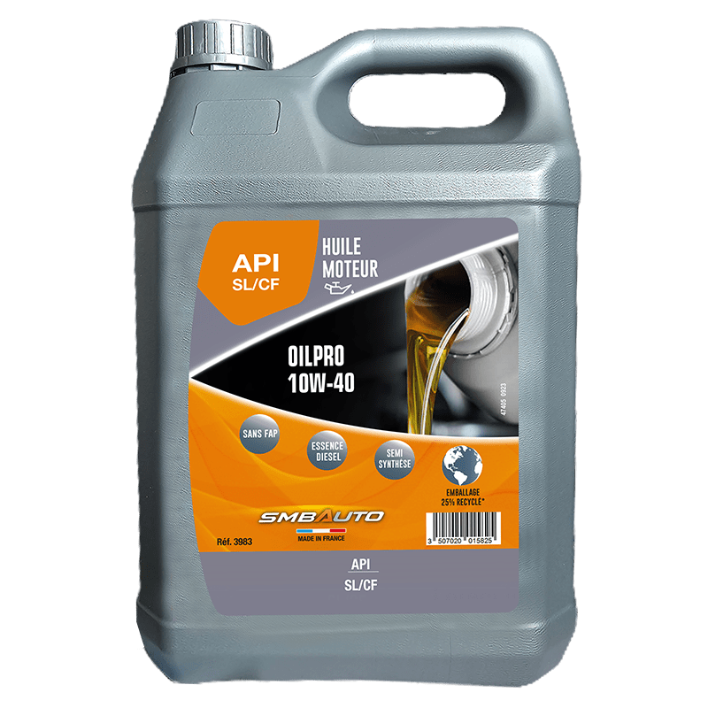 LUBRIFIANT OILPRO API SL/CF 10W40 5L