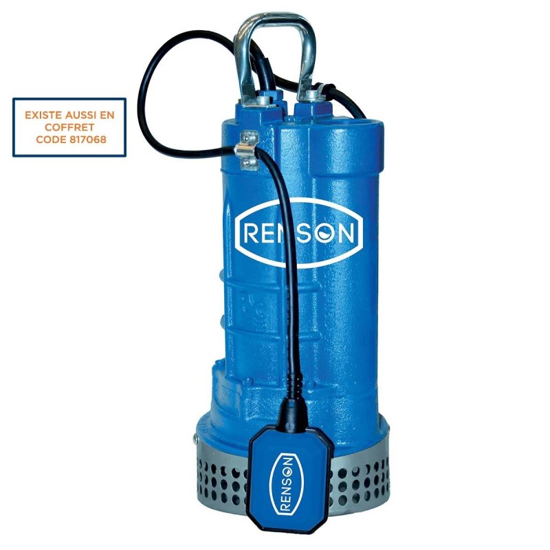 POMPE DE CHANTIER MONO EN FONTE 1,5KW POMPE DE CHANTIER MONO EN FONTE 1,5KW