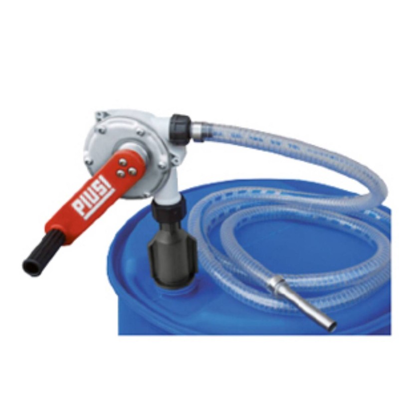 POMPE ROTATIVE INOX ADBLUE POUR FUT AVEC FLEXIBLE 2,5M