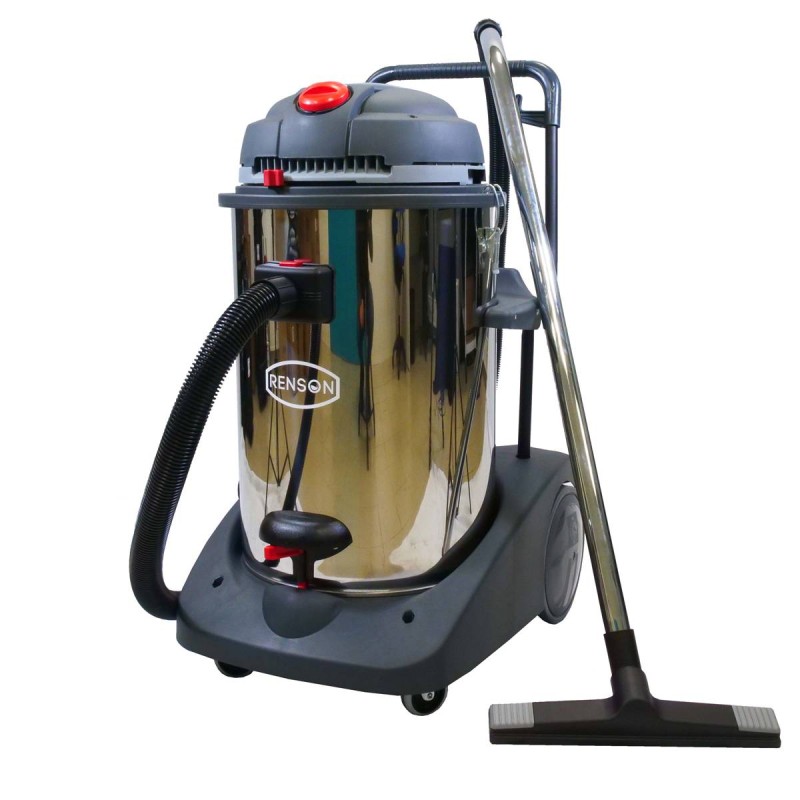ASPIRATEUR I783 EAU ET POUSSIERE CUVE INOX 78L-3 MOTEURS