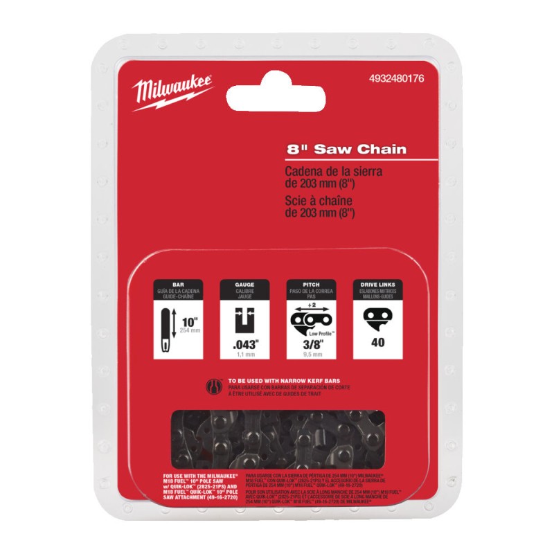 CHAINE POUR ELAGEUSE 20,3CM M18 FHS20